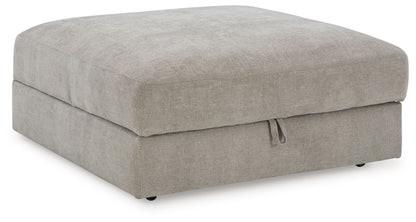 Aslan Court - 2 Pc. - 4-Piece Sofa Pit Sectional, Ottoman - Pebble