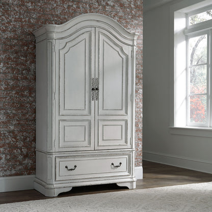 Magnolia Manor - Armoire - Antique White