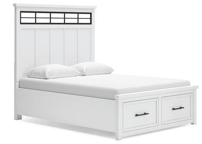 Ashbryn - Panel Storage Bed