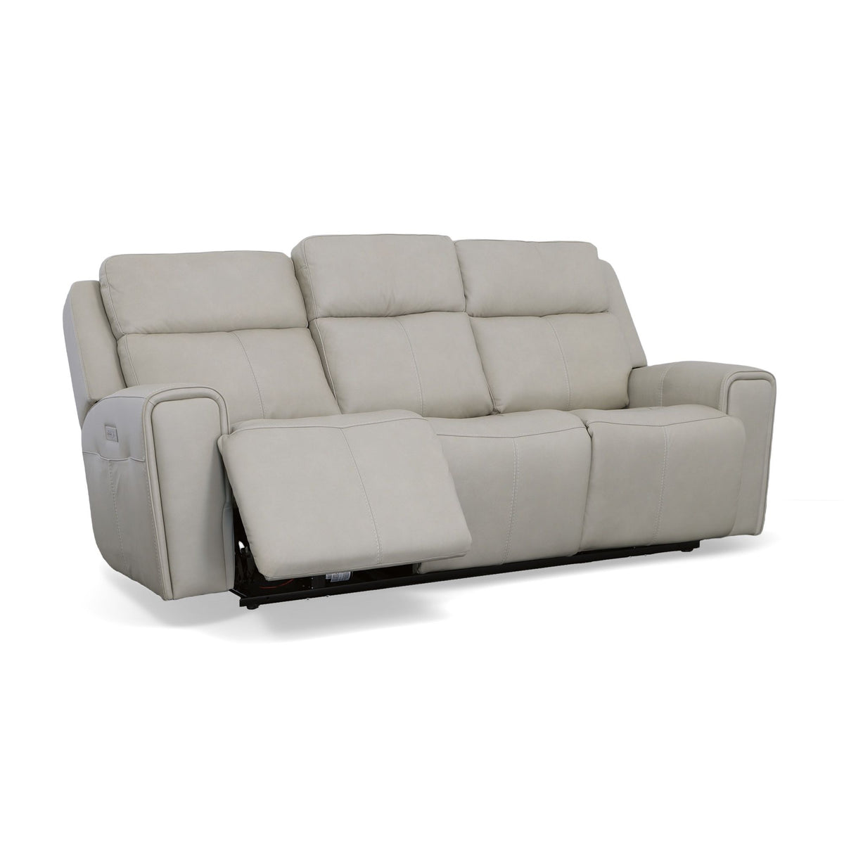 Barnett - Power Reclining Sofa With Power Headrests & Lumbar