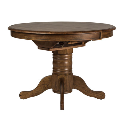 Carolina Crossing - Pedestal Table Set