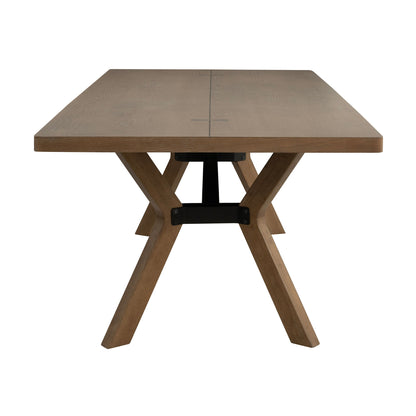 Millwork - Rectangular Dining Table - Light Brown