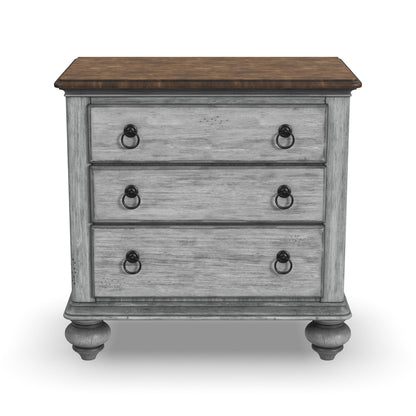 Plymouth - Nightstand - Gray