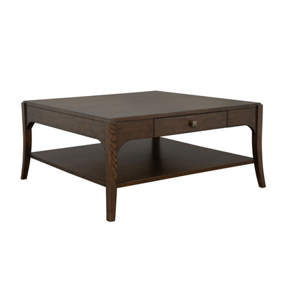 Sylvie - Rectangular Coffee Table - Dark Brown
