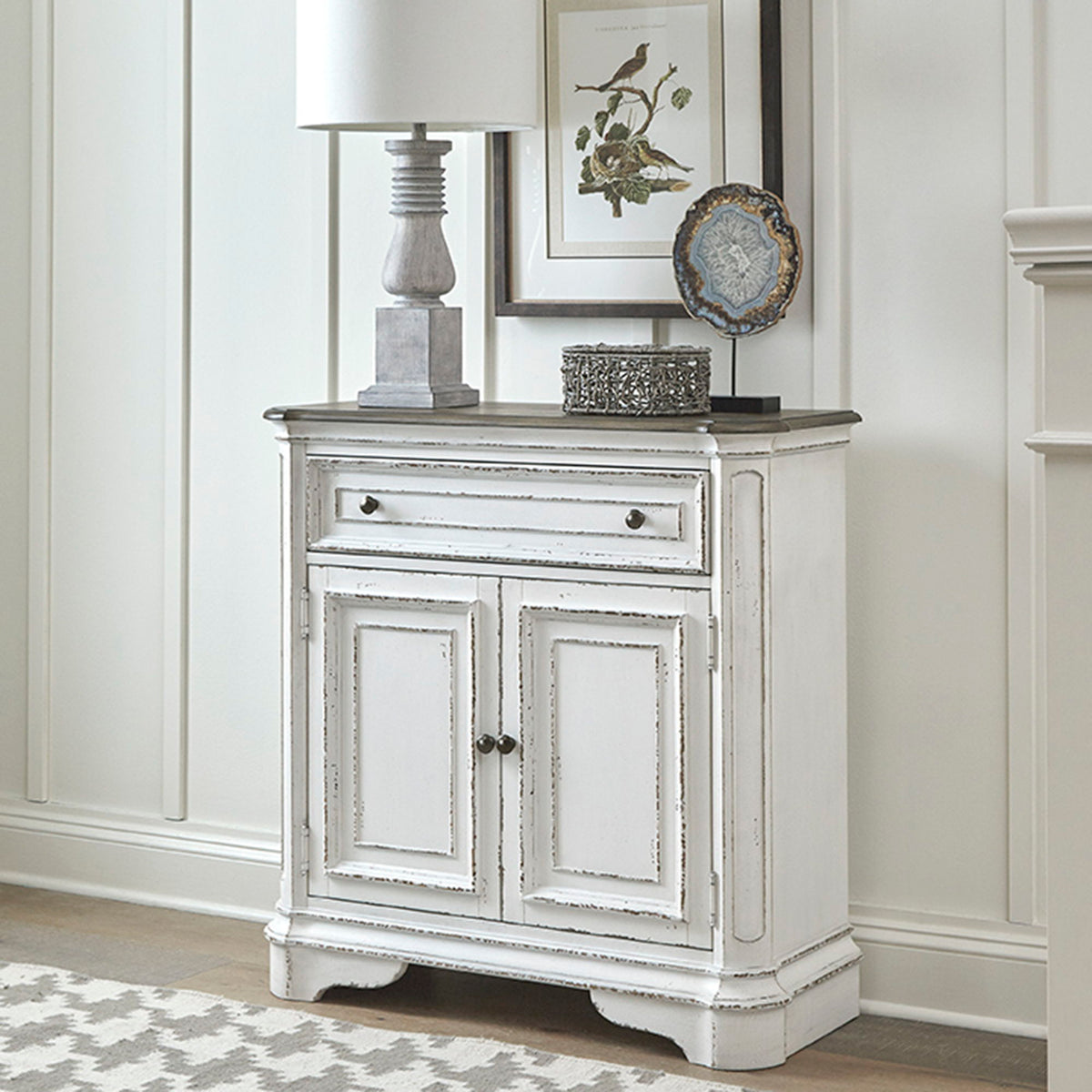 Magnolia Manor - Accent Cabinet - Antique White