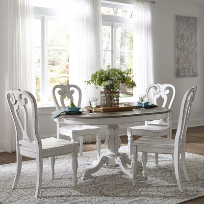 Magnolia Manor - Pedestal Table Set