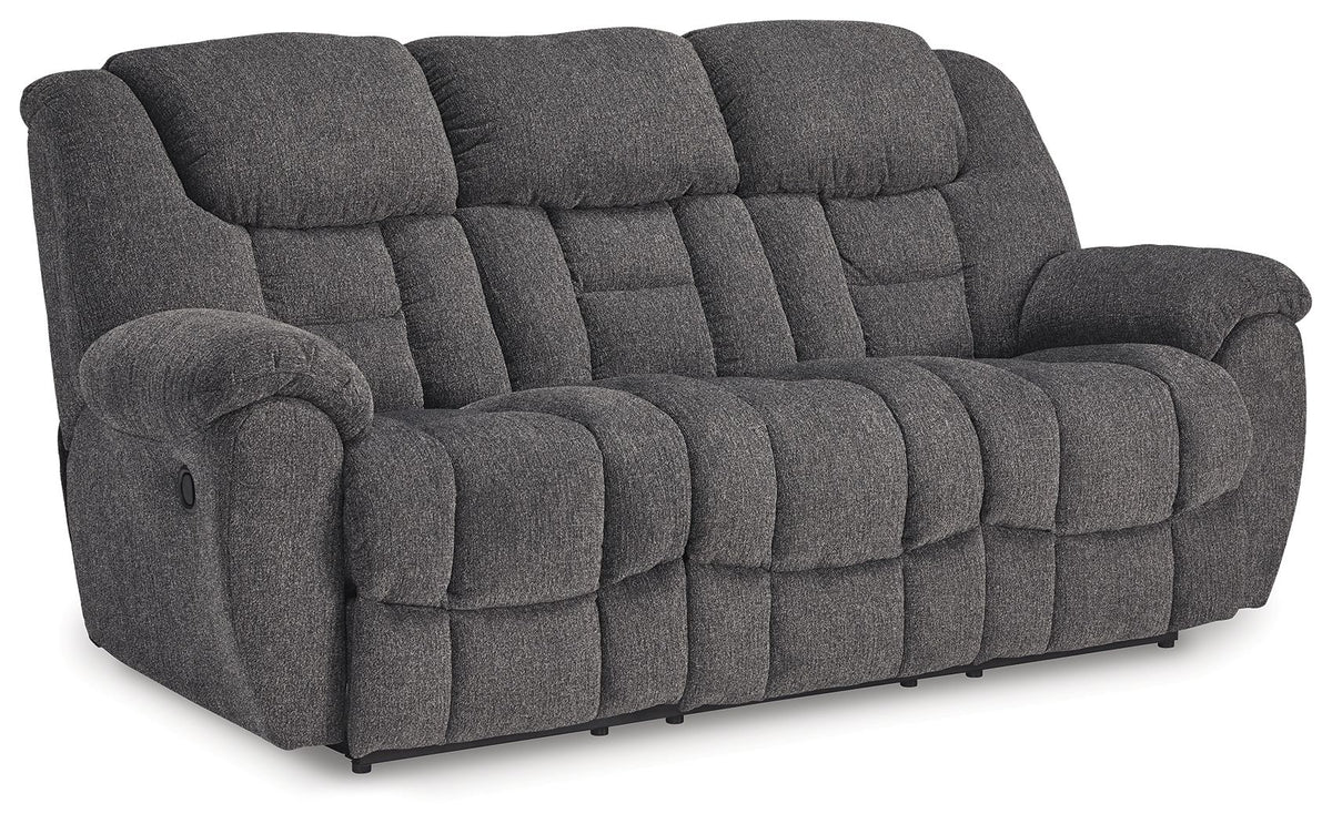 Foreside - Reclining Sofa - Charcoal