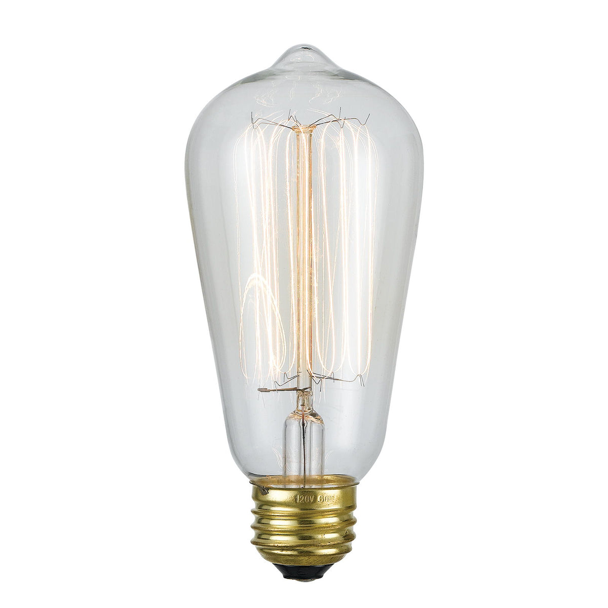 5.5" Height Edison Bulb With E26 Base