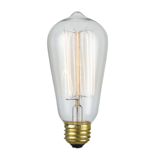 5.5" Height Edison Bulb With E26 Base