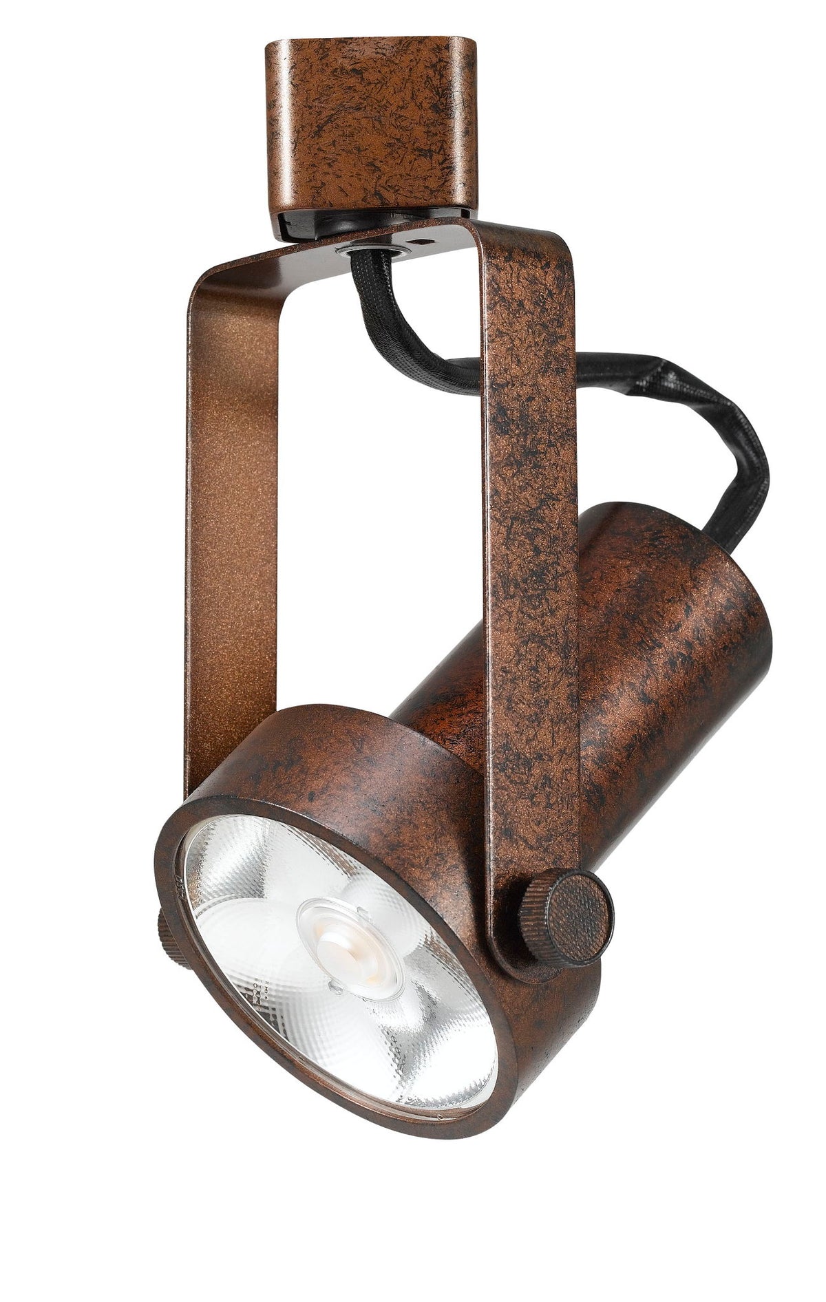 7" Height Metal Track Head - Rust