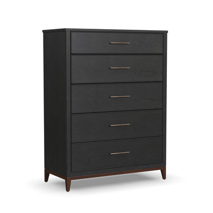 Waterfall - Drawer Chest - Deep Ebony