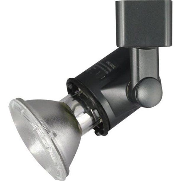 120V, Track Fixture - Black / Silver