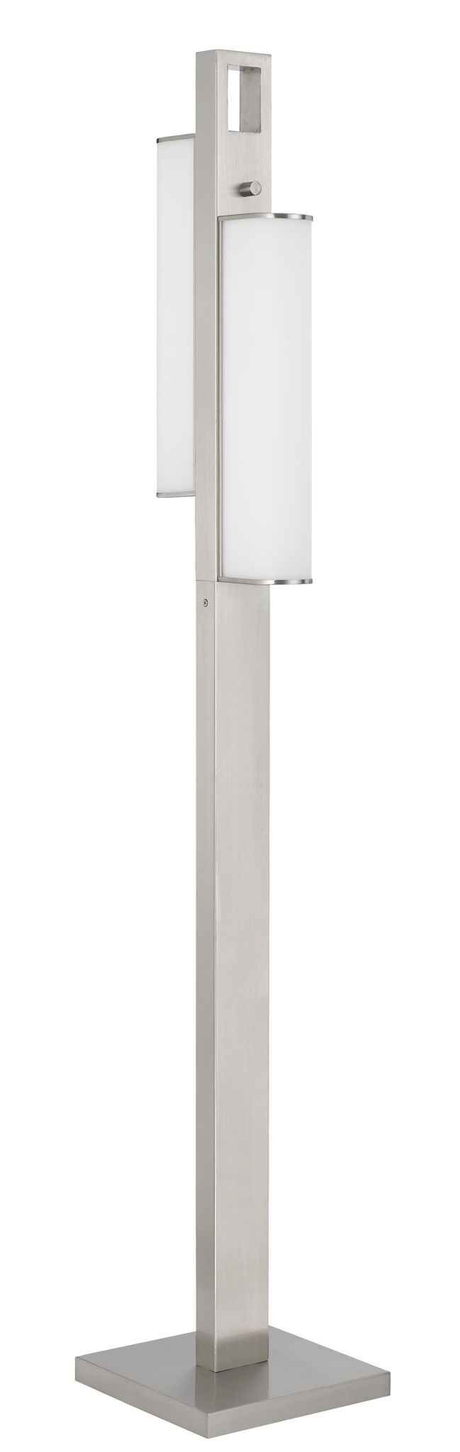 Zamora - Floor Lamp - Brushed Steel