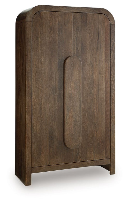 Thoren - Accent Cabinet - Medium Brown