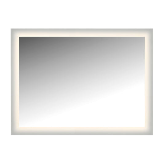 48" x 36" LED Wall Glow Mirror With Diffuser