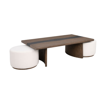 Lyra - Rectangular Coffee Table - Light Brown