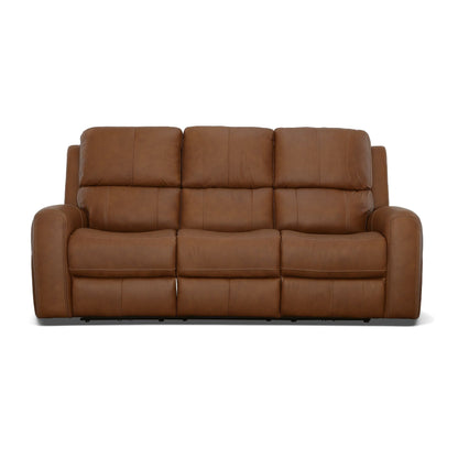 Linden - Power Reclining Sofa With Power Headrests & Lumbar