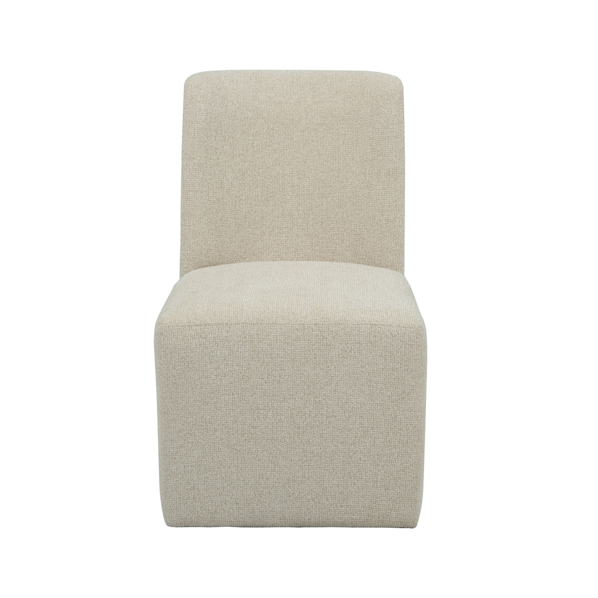 Waterfall - Upholstered Dining Chair (Set of 2) - Beige / Deep Ebony