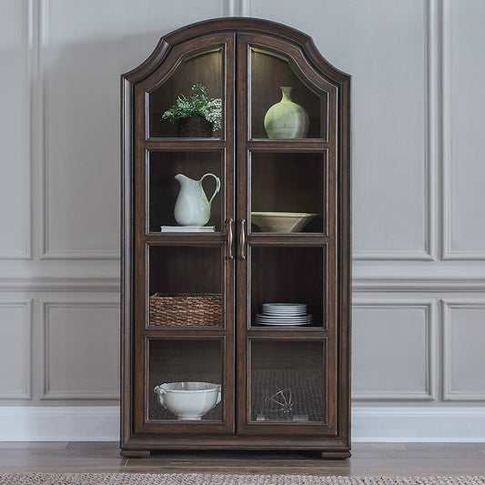 Provence Park - Bunching Display Cabinet - Chateau Brown