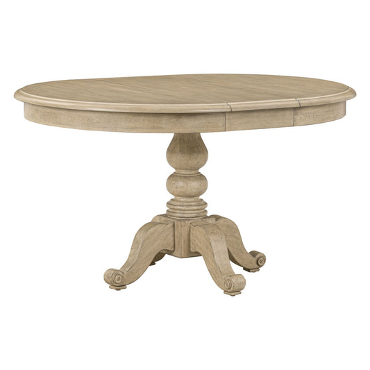 Summer House - Pedestal Table Set - Sand Dune