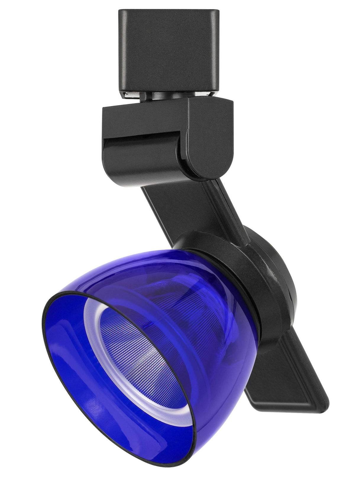 6" Height Metal Track Head - Dark Bronze & Blue