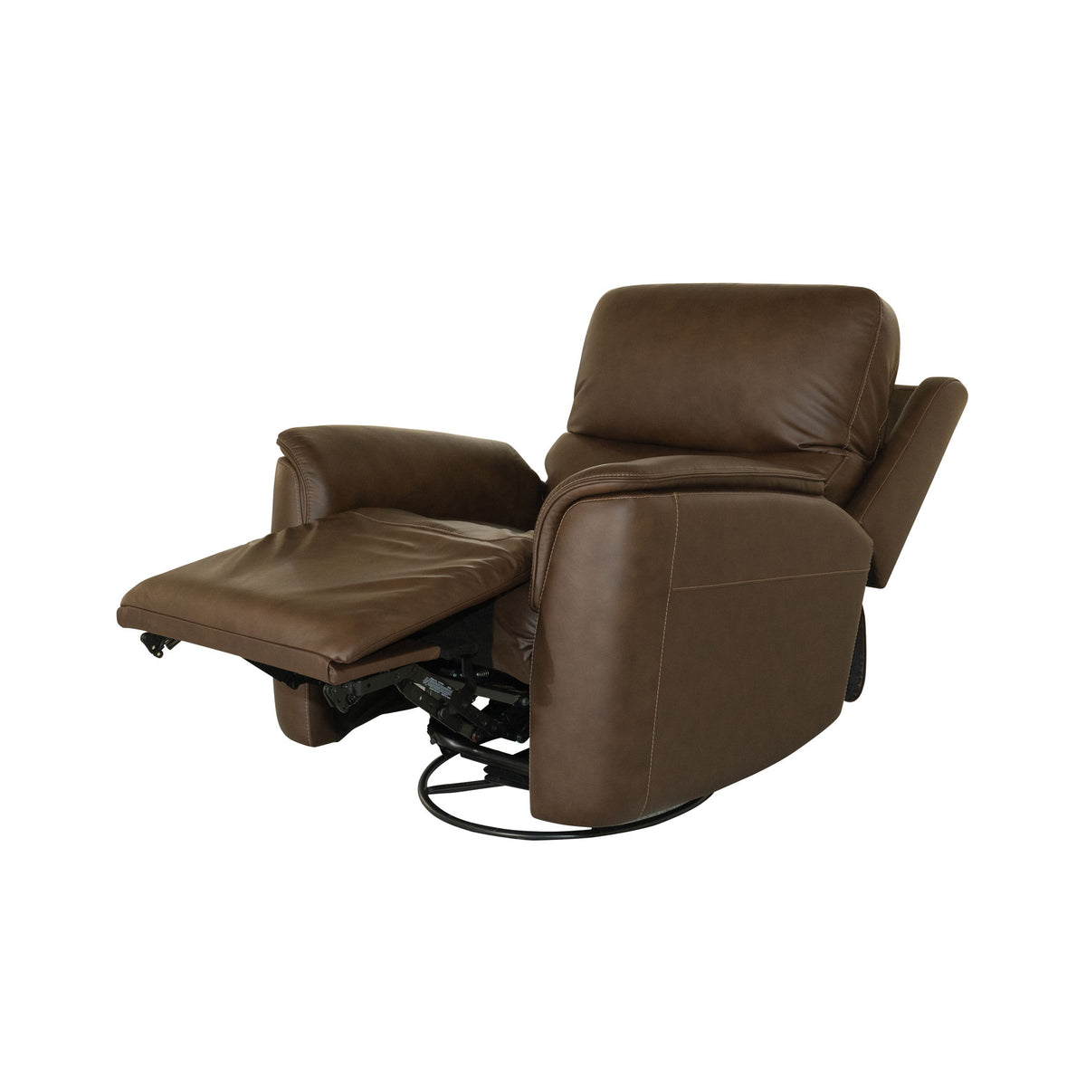 Henry - Power Swivel Gliding Recliner With Power Headrest, Lumbar, Heat & Massage
