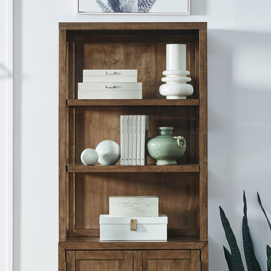 Shaker Lakes - Bookcase Hutch - Harvest Brown
