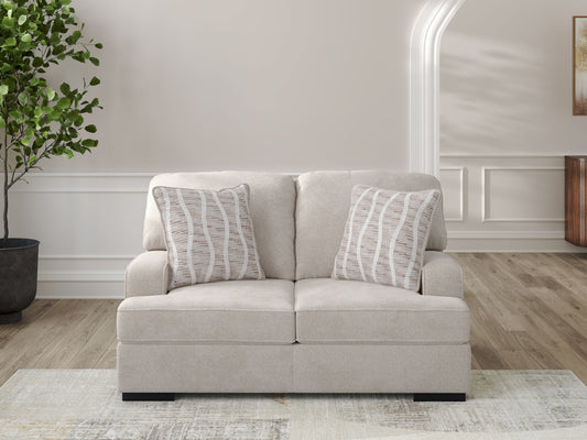 High Profile - Loveseat - Taupe