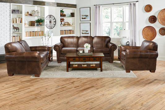 Monroe - Leather Loveseat