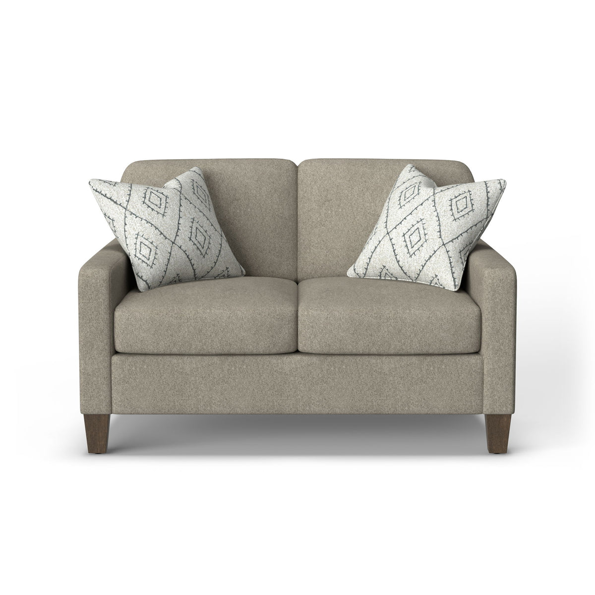 Moxy - Fabric Loveseat With Straight Track Arms