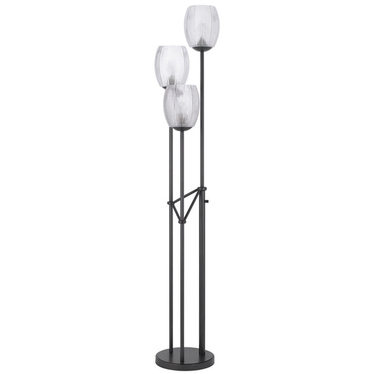 Oconto - 70.5" Height Metal Floor Lamp - Matte Black