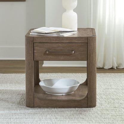 South Bend - End Table - Burnished Clay