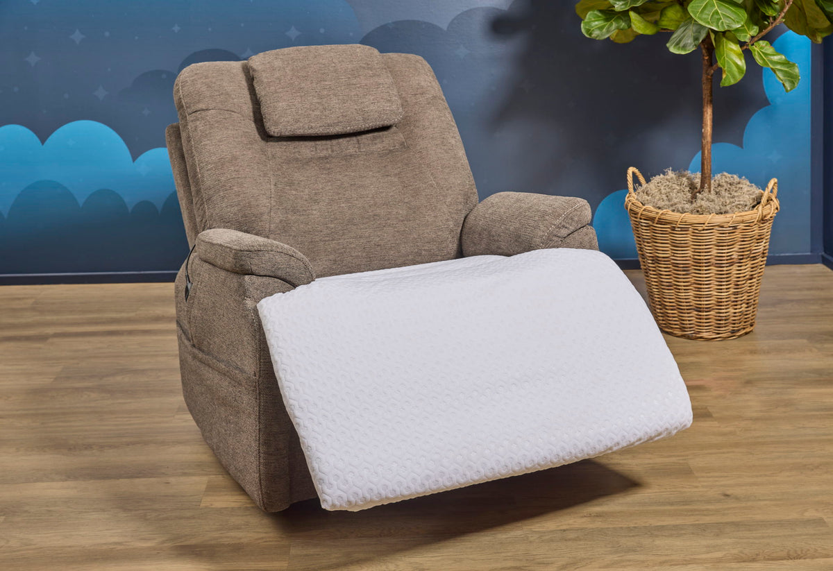 Zecliner Sleep Kit - Performance® Chair Protector With Dri-Tec® Technology - White