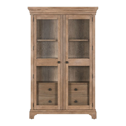 Haven Hills - Display Cabinet - Camel Beige
