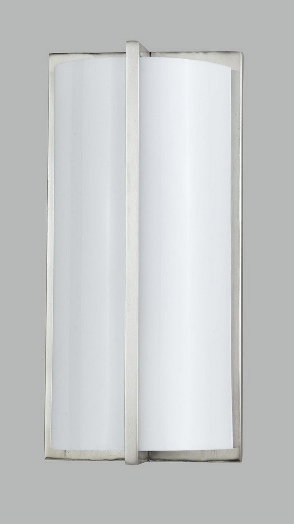 18W Wall Lamp - Brushed Steel