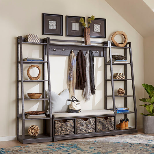 Mill Creek - 3 Piece Wall Unit Set - Peppercorn