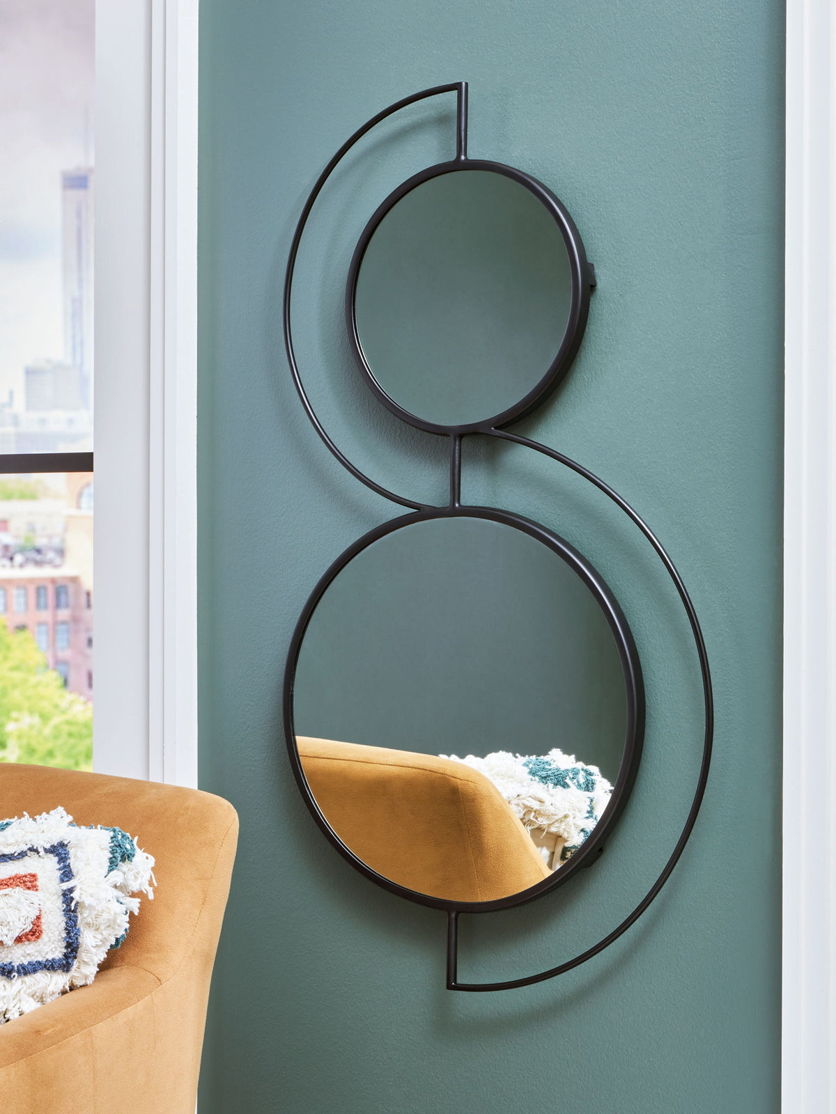 Shayham - Accent Mirror - Black