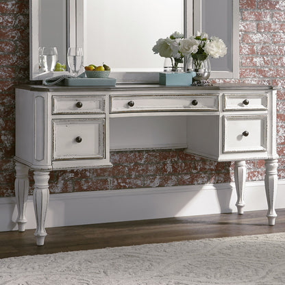Magnolia Manor - Vanity Desk - Antique White