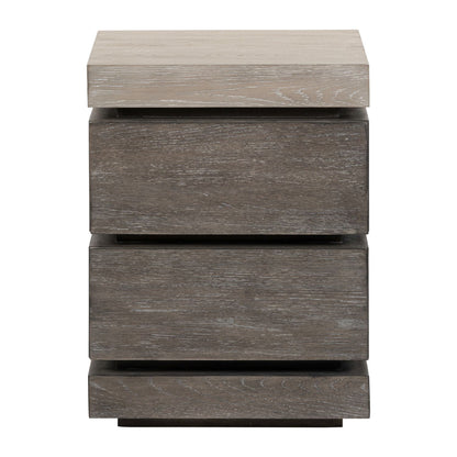 Piedmont - Chairside Table - Charcoal / Ash
