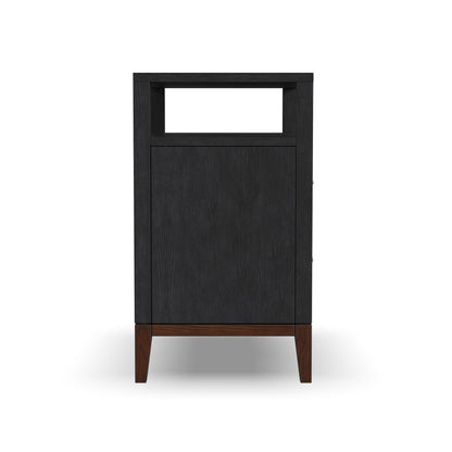 Waterfall - Nightstand - Deep Ebony