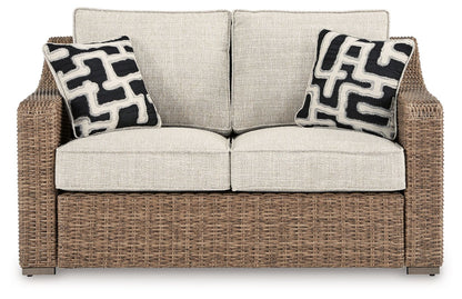 Beachcroft - Loveseat With Cushion - Beige