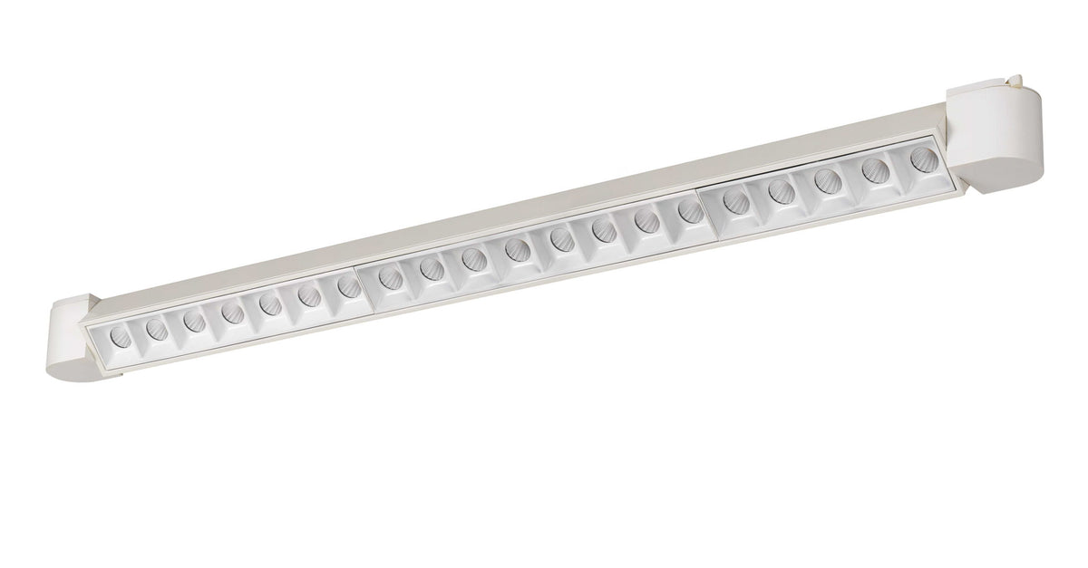 24.5" Height Casted Aluminum Fixutre - White