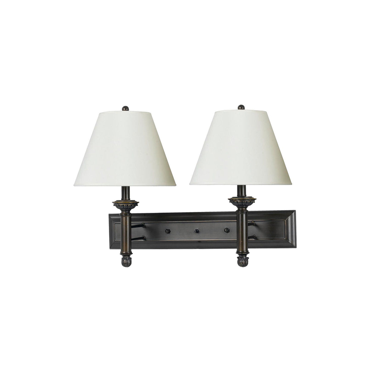 Hotel - 19.5" Height Metal Wall Lamp - Antique Bronze