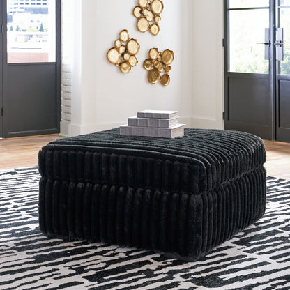 Midnight-Madness - Oversized Accent Ottoman