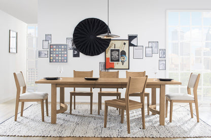 Normandy - Rectangular Dining Table - Light Brown