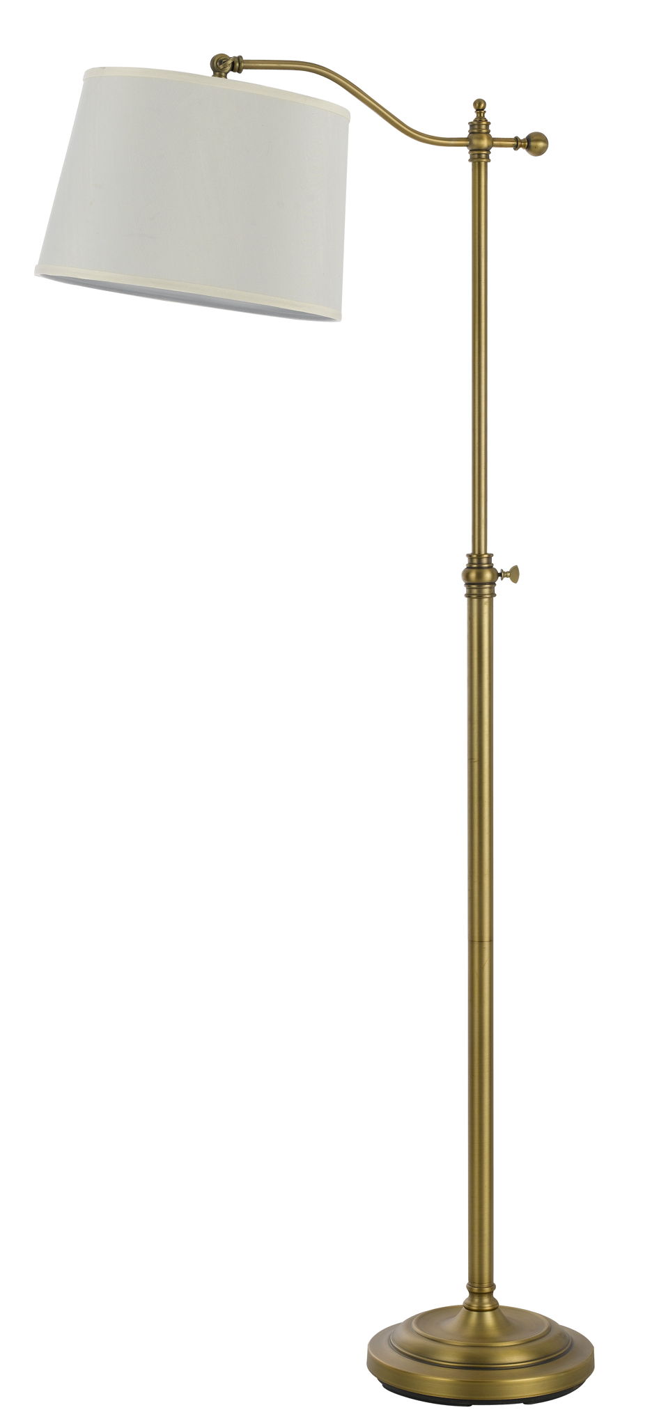 Wilmington - 62.5" Height Metal Floor Lamp - Antique Brass