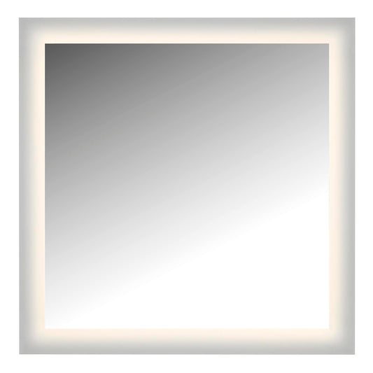 36" x 36" LED Wall Glow Mirror With Diffuser