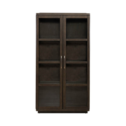 Cascade Falls - Display Cabinet - Satin Espresso