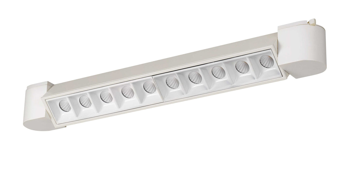 13.75" Height Casted Aluminum Fixutre - White