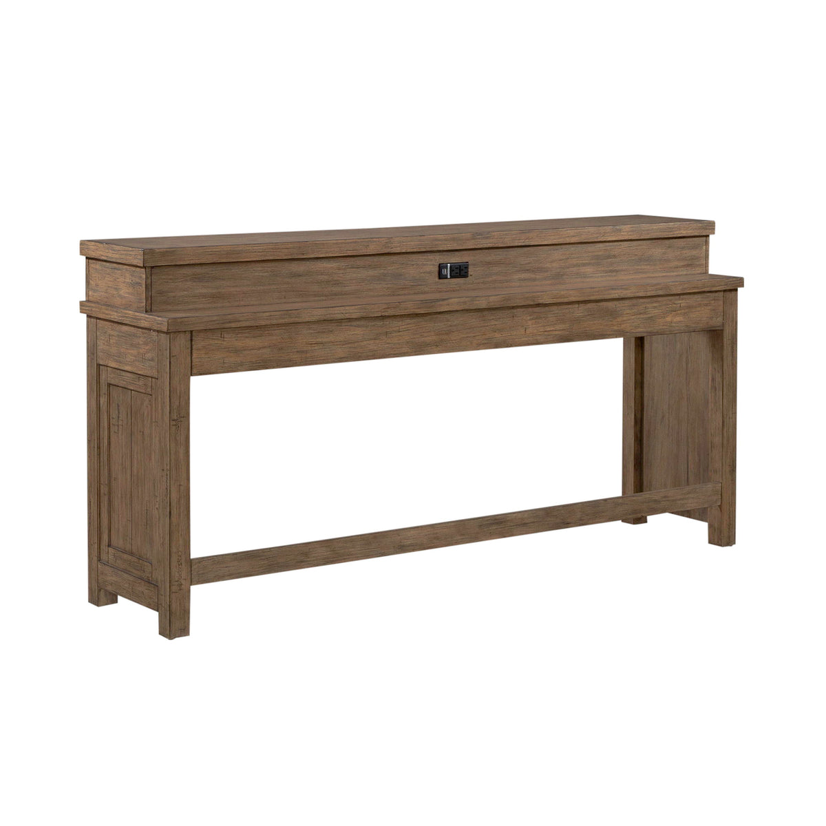 Pinebrook Ridge - Console Bar Table - Weathered Toffee
